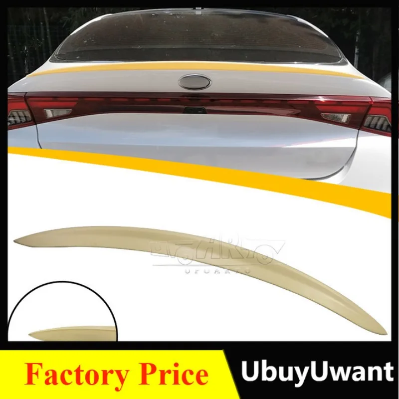 Car Spoilers Factory Design Produce ABS Original Factory Style Rear Trunk Spoiler For Kia K5 2021 2022