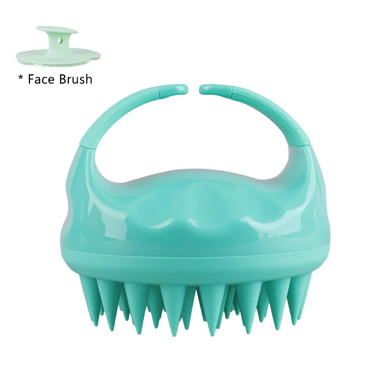 Hair Care Accessory Silicone Scalp Brush Massager Shampoo Brush Sculp Scrubber Brush