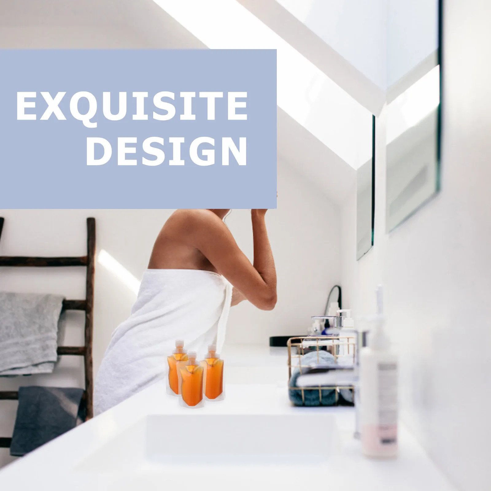 

15pcs Travel Portable Refillable Squeeze Pouch For Shampoo Lotion Shower Gel Liquid Storage Leakproof Cosmetics Bag