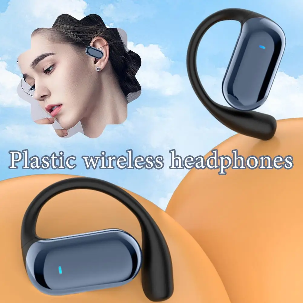 For Q16S Pro Earphones Ear-Hanging Headphone Noise Standby Cancelling Ultra-Long Stereo 360° Sound Display Panoramic Earbud Z5K8