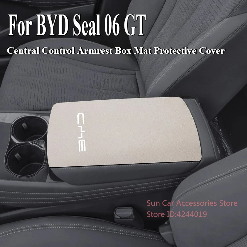 

Для BYD Seal 06 GT замшевый подлокотник с центральным управлением, коврик, защитный чехол, аксессуары для украшения интерьера автомобиля, модификация