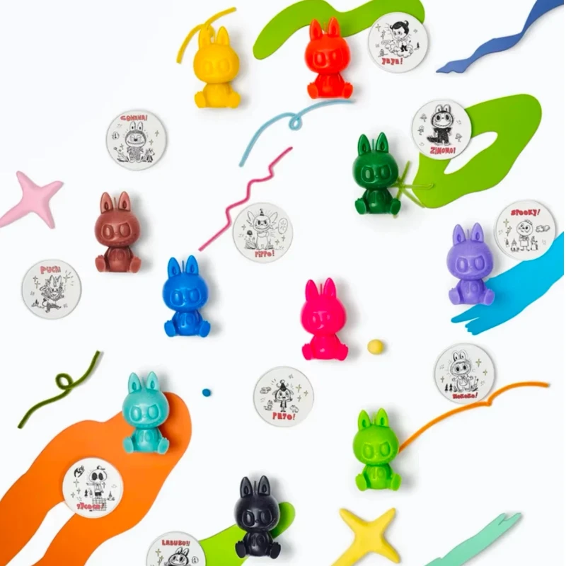 

Pop Mart The Monsters Labubu: Серия к 10-летию — Ароматическая свеча-фигурка для рабочего стола, милая игрушка, таинственная коробка (Blind Box)