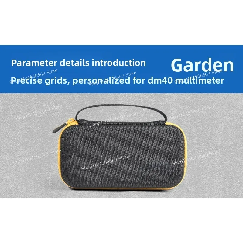 Suitable for punctuation atom DM40 digital multimeter storage bag 4-bit half  protective case Portable hard case bag view 5