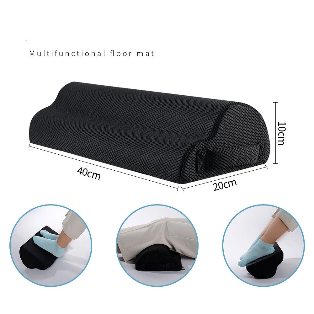 Ergonomic foot pillows, relaxation pads, foot supports, under desks, home stools, computers, work