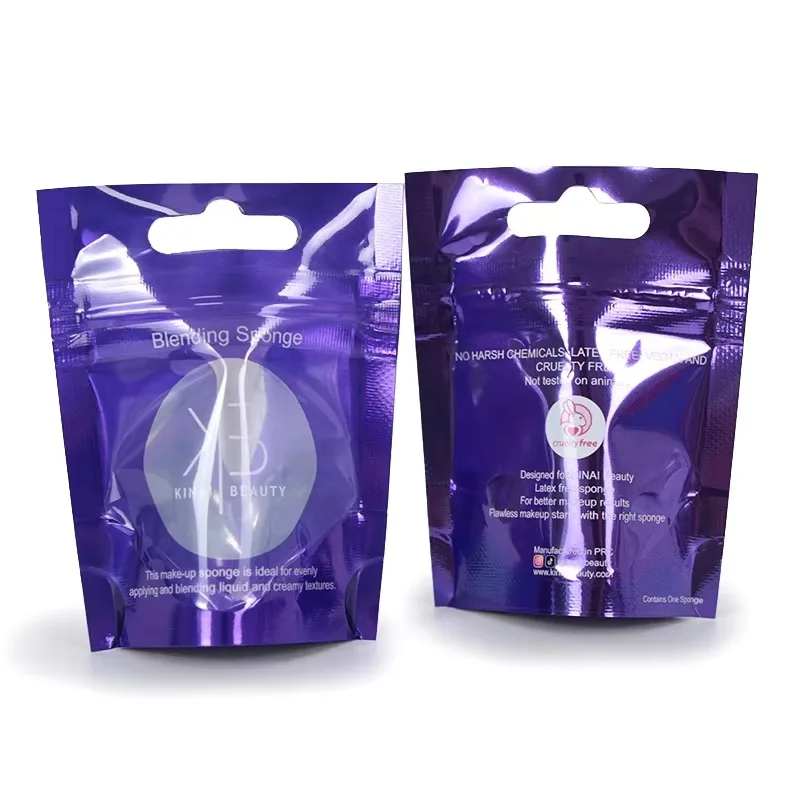 Custom Printed Gravure Printing Zip Lock Bags | Resealable Matte Window Stand-Up Pouch | Candy Chewing Gum Food Packaging