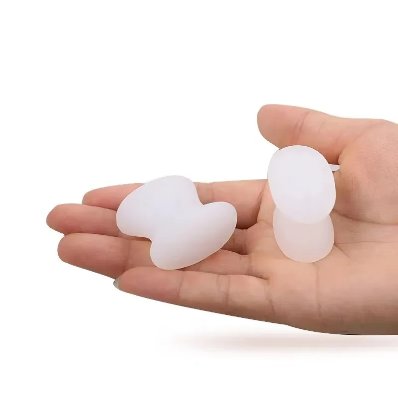 1-4pairs Toe Splitter Gel Toe Separator Corrector Straightener Soft Silicone Toe Protector Spacer Foot Care Tool