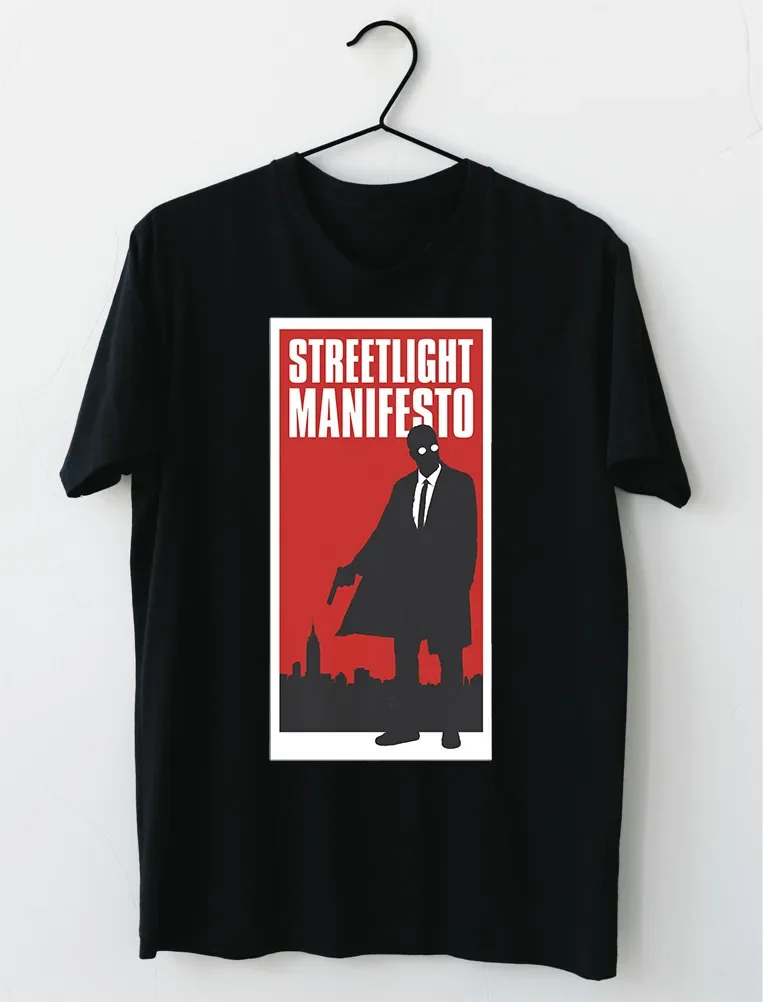 

Streetlight Manifesto American Ska Punk Band Mystery Man Skyline T-Shirt