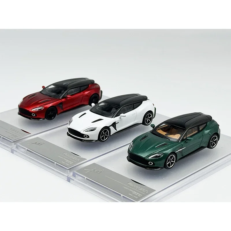 In Stock KING 1:64 Vanquish Zagato Shooting Brake Diecast Diorama Car Model Collection Toys