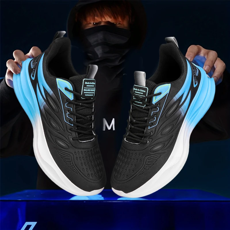 Running Shoes Speciality Marathon Men Sports Cushion Breathable Lightweight Men's Comfortable Athletic Nonskid Brand Sneakers