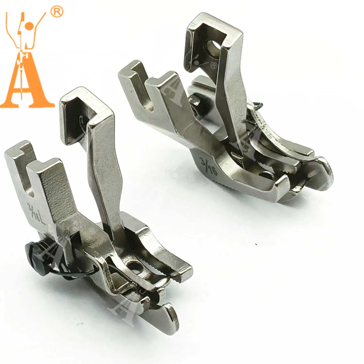 U192 U193 المشي قطعة قدم الضغط في ماكينة الخياطة اليمين/الأيسر دليل قطعة قدم الضغط في ماكينة الخياطة ل DY-350 0303 0318 DU-1181N DU-141 اكسسوارات الخياطة #1