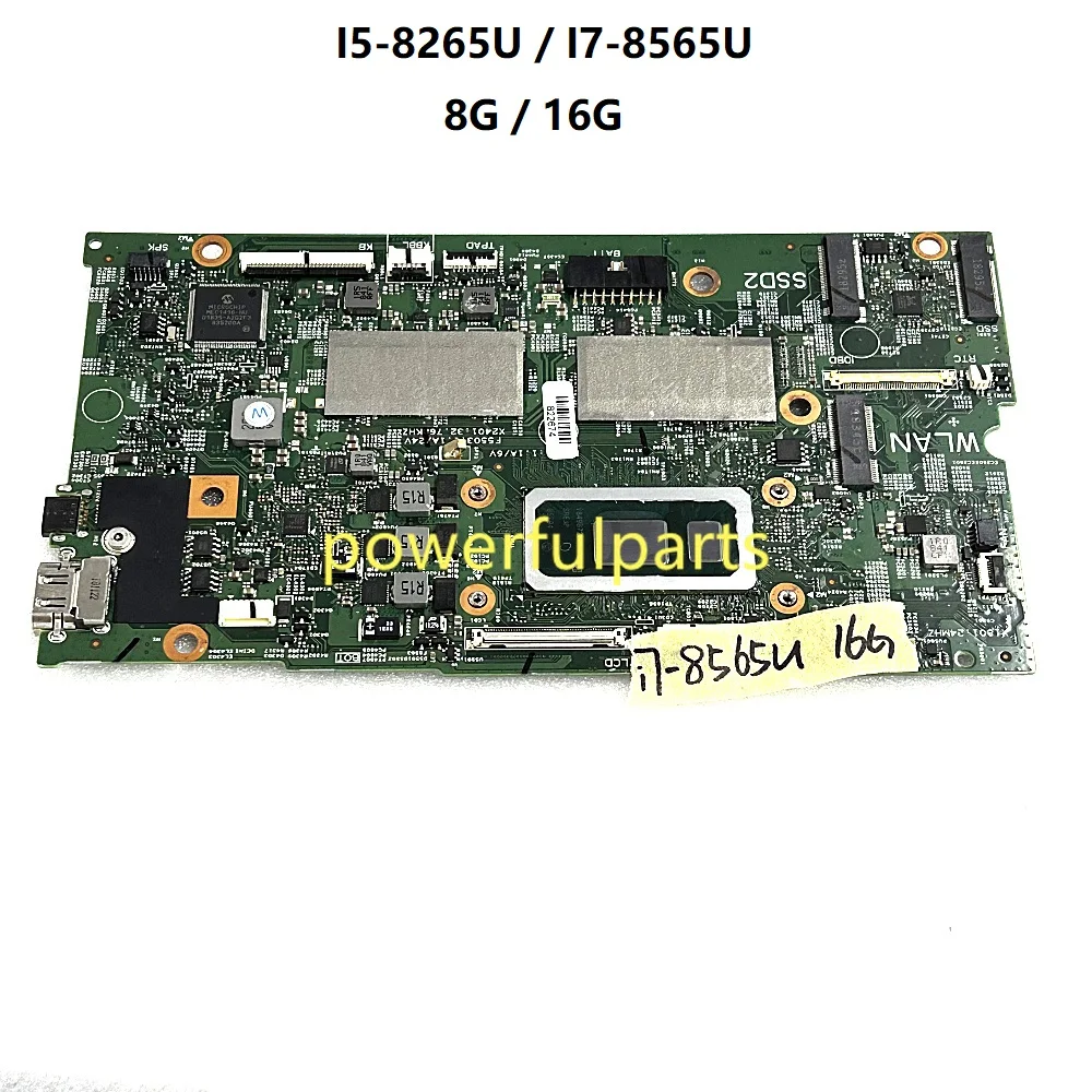 

For DELL Inspiron 13 7386 Motherboard 17925-1 I5-8265U i7-8568u 8G Ram 0NDK8H 02CF17 Mainboard 100% Working OK