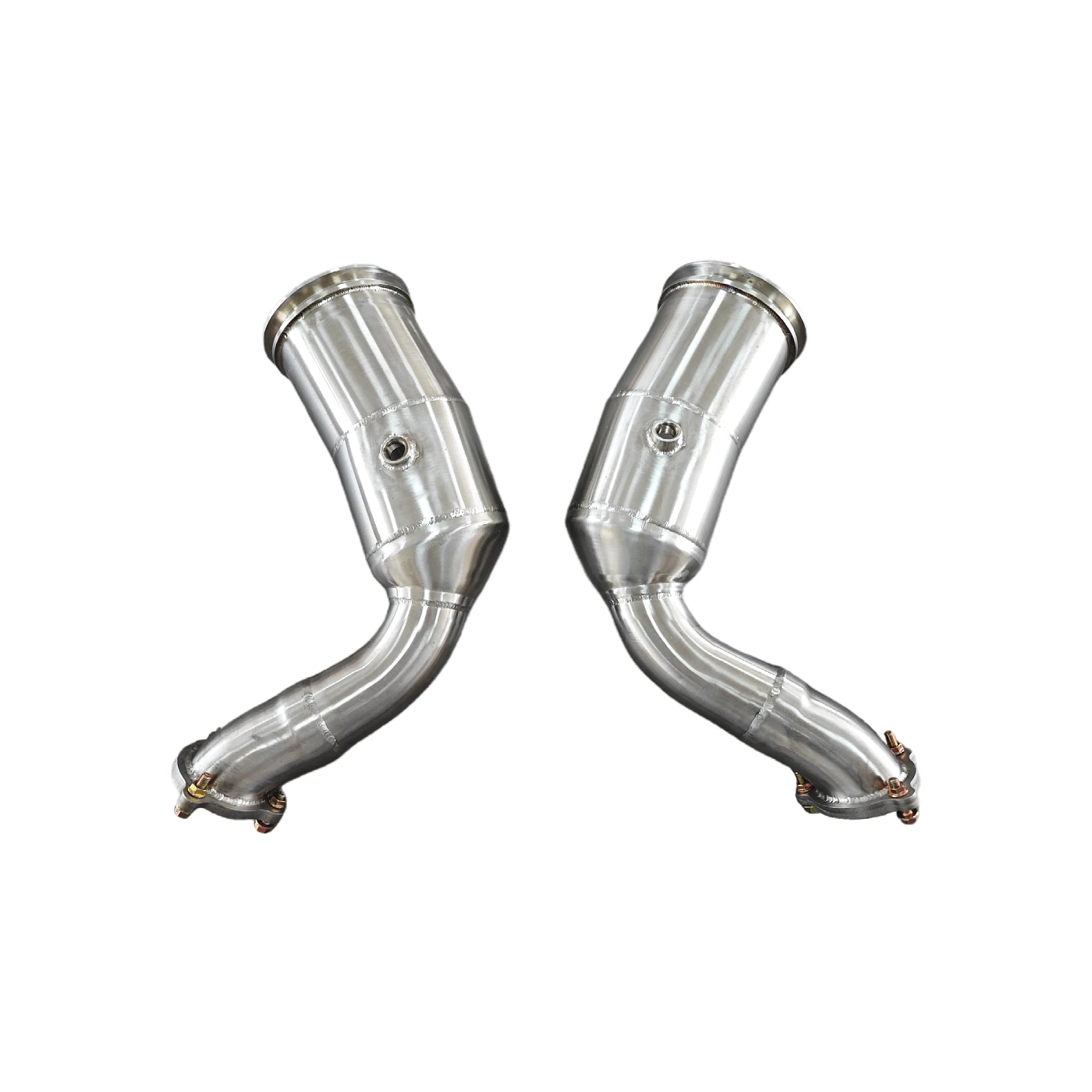 

AKS Stainless Steel Exhaust Pipe For Porsche 2018-2023 Cayenne S 2.9T 959 Downpipe