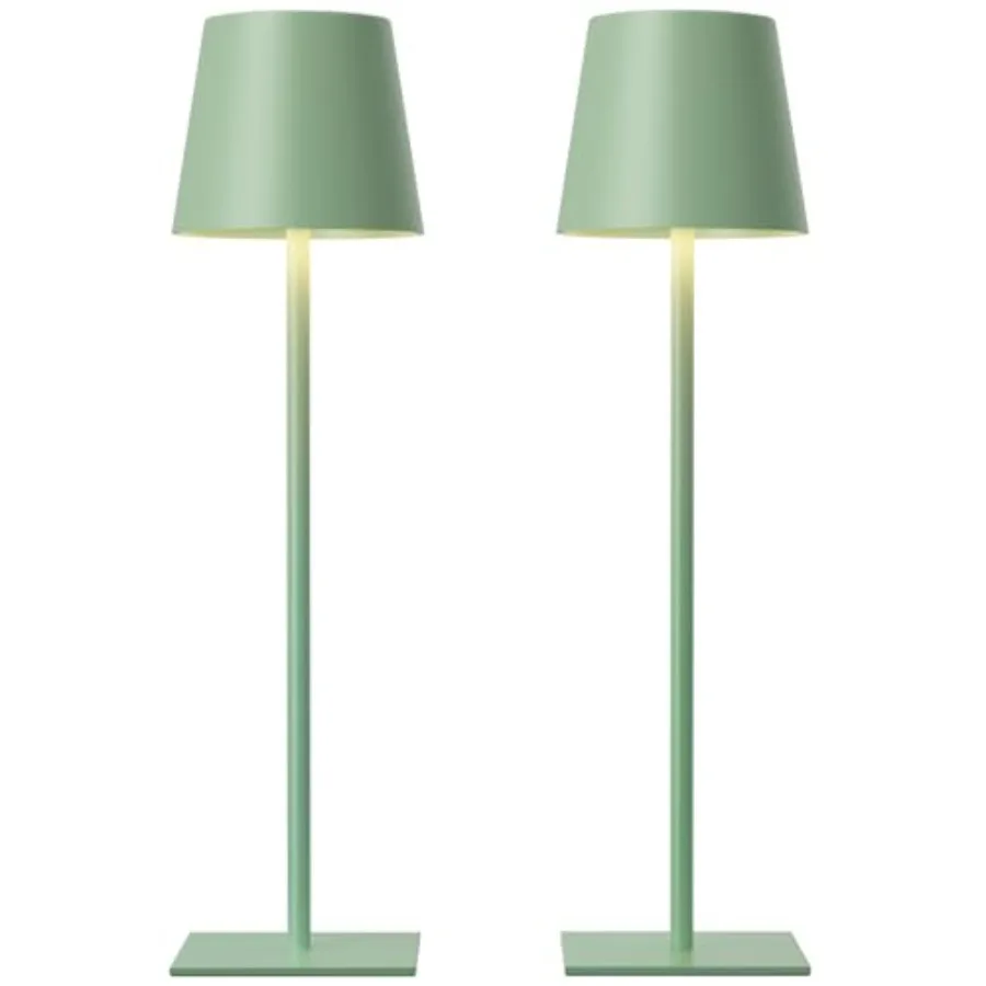 

Cordless Rechargeable Table Lamp, Portable Desk Lamp with 5000mAh Battery, Touch Control Stepless Dimming, Wireless Night Light