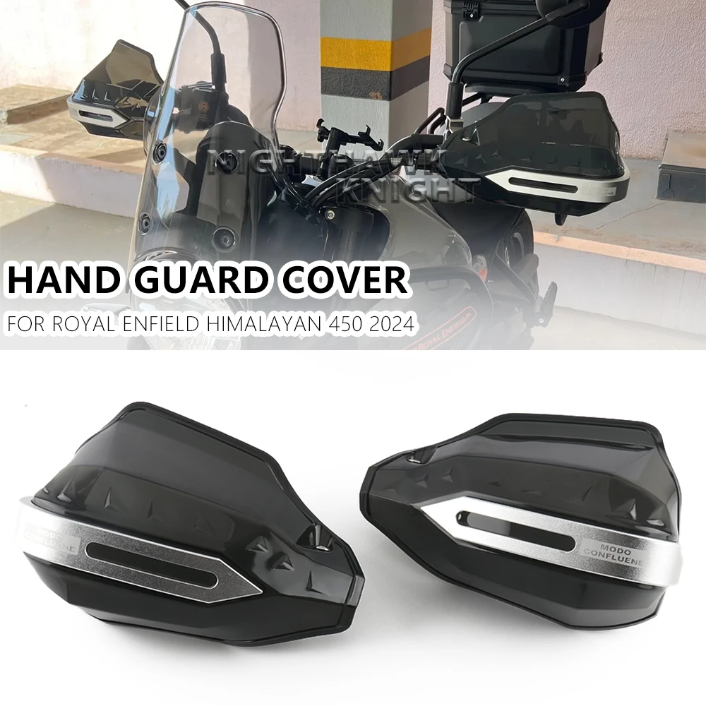 

For Royal Enfield Himalayan 450 2024 Motorcycle Accessories Aluminum Hand Guard Cover Wind Deflector Hand Protector Shield