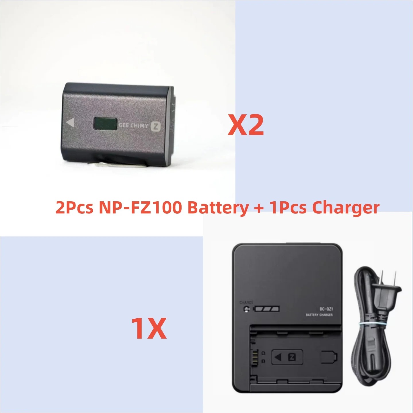 Original NP-FZ100 NPFZ100 Camera Battery For Sony A9 II / A7R IV / A7R III / A7 III /ILCE-9 IL CE-7RM3 IL BC-QZ1 Battery Charger