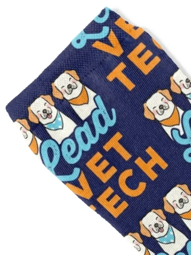 Lead Vet Tech Veterinary Technician Supervisor Socks loose cute summer Socks Women Men's