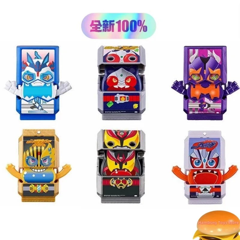

Bandai Genuine Kamen Rider GAVV Rider Gochizo Gashapon Toys Buffa Kiva Vulcan Legend Anime Figure Model Decoration Toys Gifts