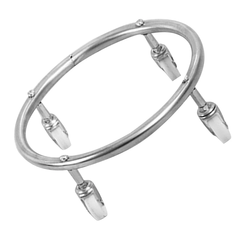 حامل اسطوانة الغاز المنقولة الثقيلة حامل خزان البروبان قاعدة مستقرة لسهولة خزان دوللي المنقولة اسطوانة قوس #4