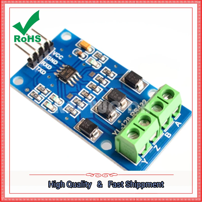 RS422 Interchange TTL Bidirectional Signal Module Full Duplex 422 To MAX490 Board