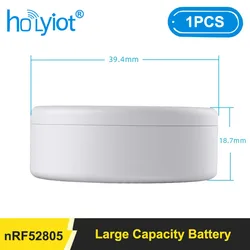 Holyiot Large Capacity Battery Bluetooth Beacon nRF52805 BLE Sensor Low Power Consumption Module IoT Indoor Tracking lbeacon