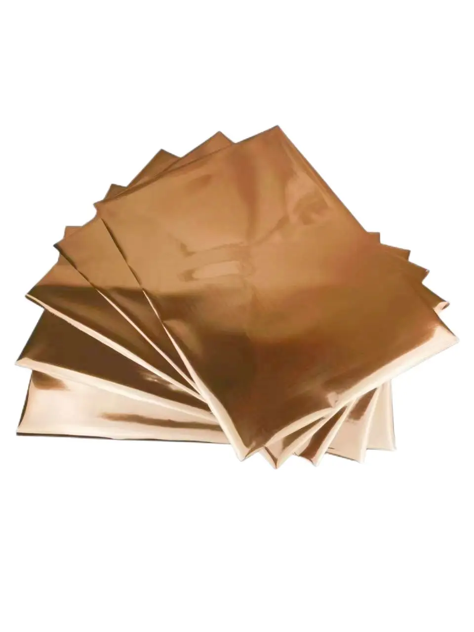 A4 حجم 50 قطعة رائجة البيع لتقوم بها بنفسك Minc ورقة ورقة الساخن ختم بواسطة تغليف الحبر احباط رد الفعل