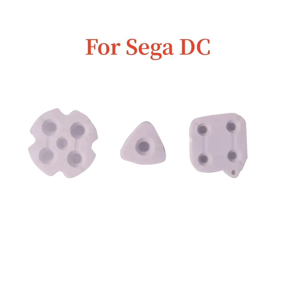 

50sets Silicone Conductive Rubber Pad Key Pads Button for Sega Dreamcast for DC Controller