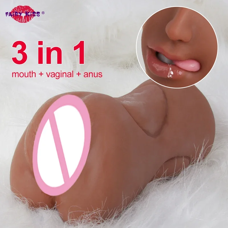 Blowjob male sex toys realistic vagina for 3D real pocket pussy MEN'S masturbator Adults 18 intimate goods shop