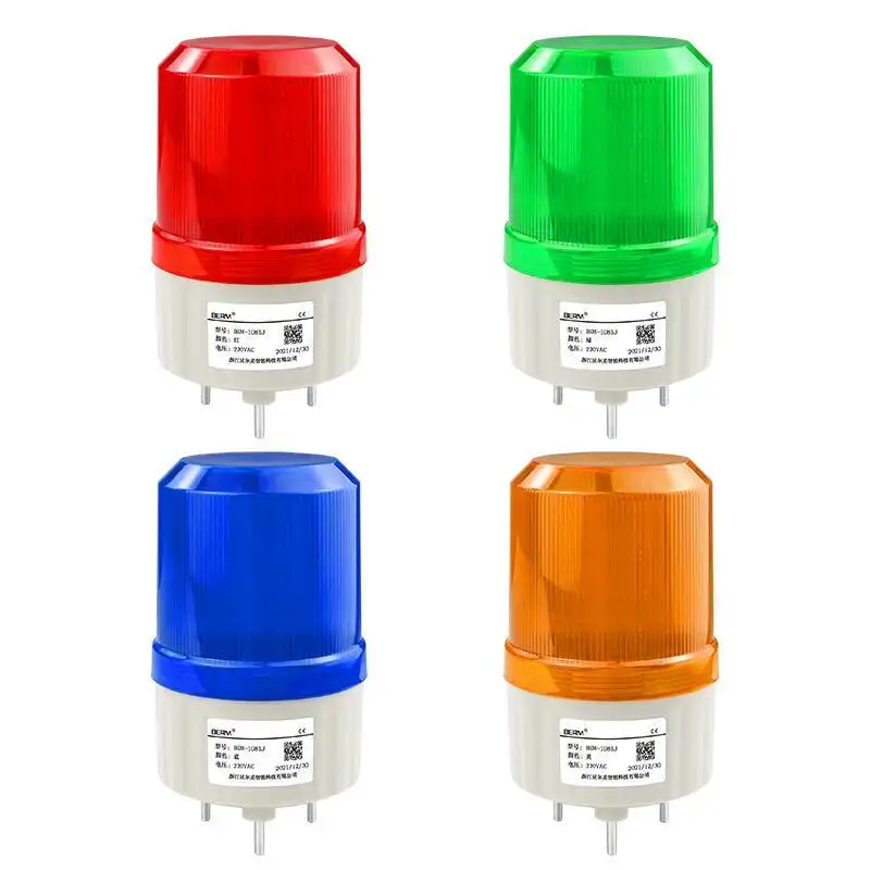 

LTE-1081J Звуковая и световая сигнализация Вращающаяся мигающая сигнальная лампа Светодиодная сигнальная лампа 220 В 12 В 24 В