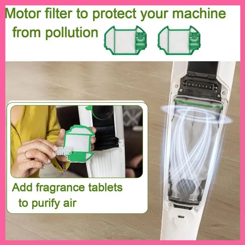 

Мешки для пылесоса Vorwerk Kobold VK7 FP7, 8 деталей, аксессуары, фильтр-мешки и 2 фильтра для беспроводной метлы Kobold FP7