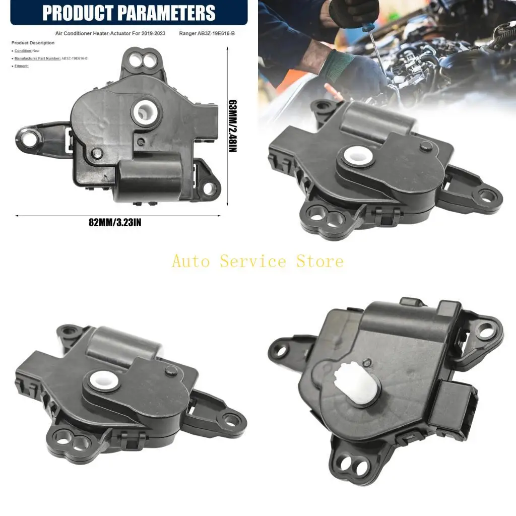 462A Black Housing Heater Blend Actuator Motor for HVAC Service Use