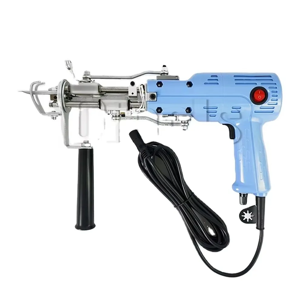 2 in 1 Electric Tufting Gun Kit Cut & Loop Pile Carpet Rug Making Machine Professional DIY Tool