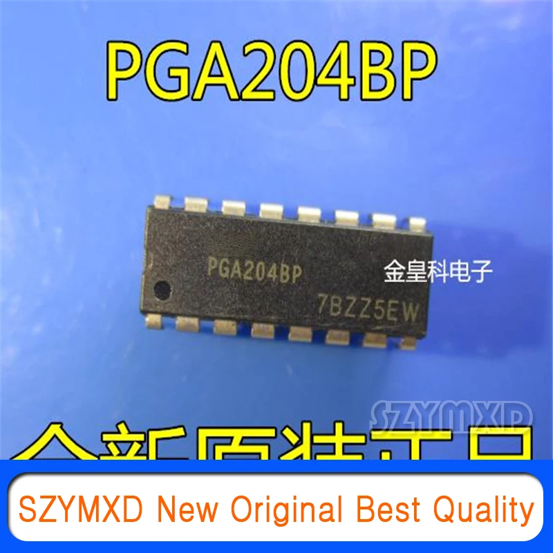 

5 шт./лот, новый оригинальный линейный инструментальный усилитель PGA204BP DIP16