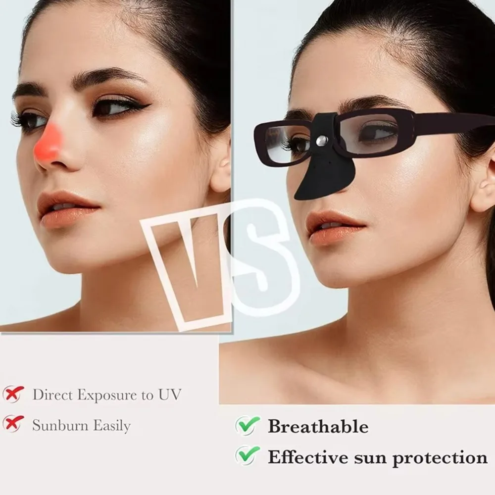 Neue Hautpflege Tragbare Anti Sonne Nase Sonnencreme Sonnenschutz Hautpflege Sonnenschutz Maske UV Nase Wachen Im Freien