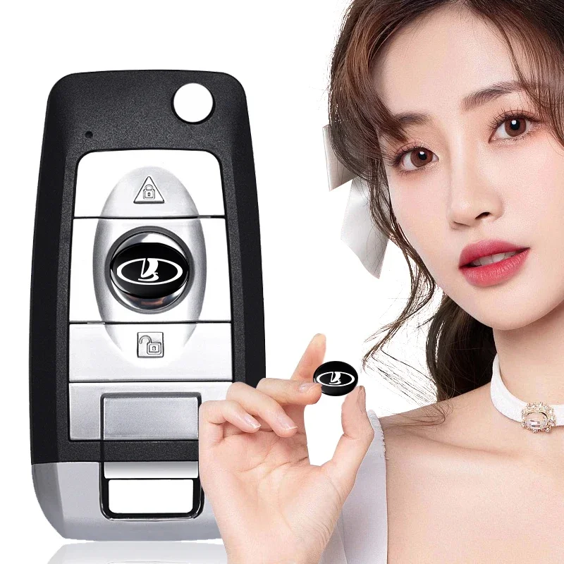 

Car Lock Keyhole Stickers Door Lock Protect Car Stickers For Lada VESTA Kalina Priora Granta Largus