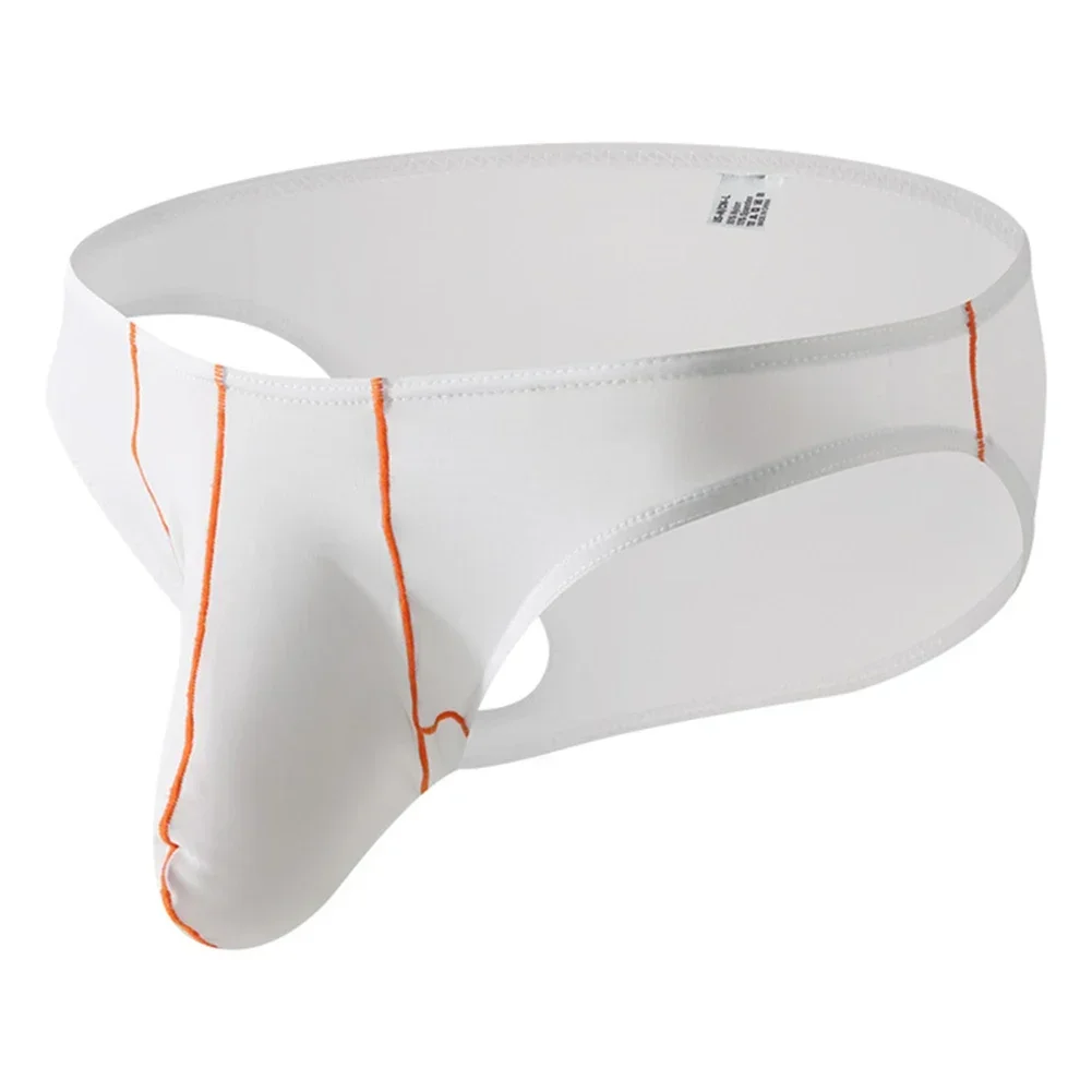 

Mens Underwear Briefs Ice Silk Leisure Sports Sexy Lines Comfortable Breathable Mens Underpants Cotton Men's Panties