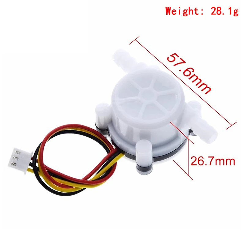 New Hot  Water Coffee Flow Sensor Switch Meter Flowmeter Counter 0.3-6L/min YF-S401