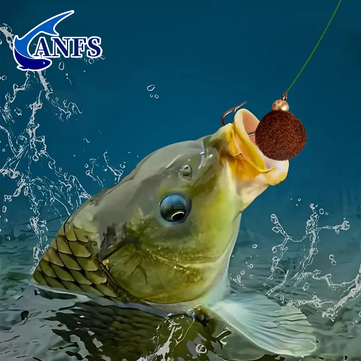 ANFS 6 قطع من ذباب البيض مع صندوق تخزين مثالي لسمك السلور وسمك السلور وسمك السلمون المرقط هدية مذهلة للصياد