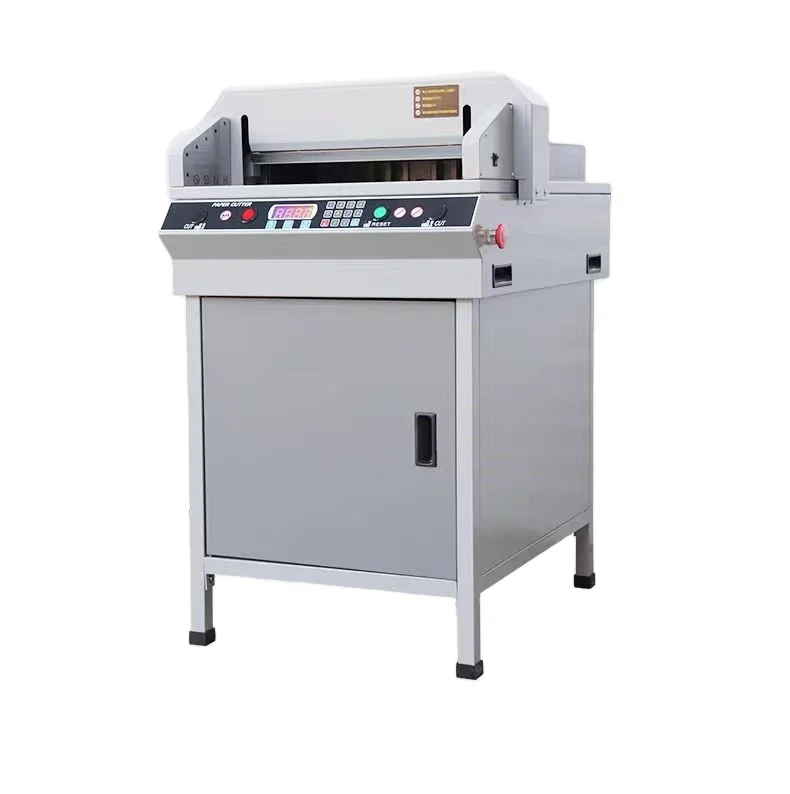 Electric Automatic A3 Heavy Duty Tender Document CNC 450 Paper Cutting macshine 4cm Graphic Printing Electrically Operated