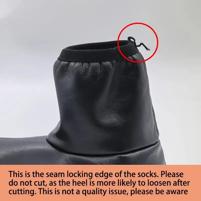 1 par de calcetines cálidos para deportes al aire libre para hombre y mujer, calcetines gruesos a prueba de viento para otoño e invierno, calcetines interiores cálidos de felpa para suelo interior