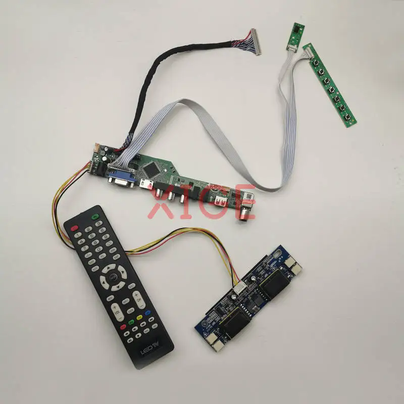 

Matrix Controller Drive Board Fit LTM190E1 LTM190E4 LTM190EP LTM190EX 4-CCFL 1280*1024 HDMI+VGA+AV+USB 1280x1024 LVDS 30-Pin Kit