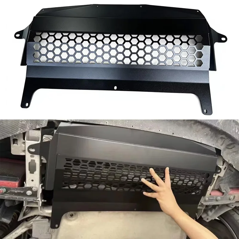 Für BMW F80 M3 F82 F83 M4 Magnesium-Aluminium-Legierung Ölkühler-Unterfahrschutzplatte Motorunterbodenschutzplatte