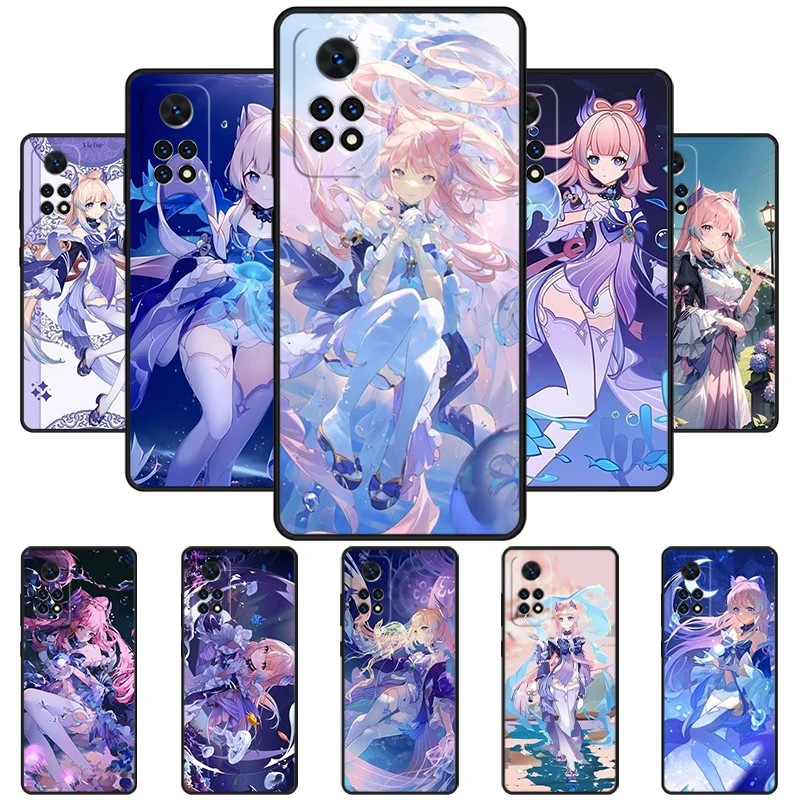 Kokomi Genshin Impact Phone Case For Redmi Note 11 EPro 11S 10T 9S Promax 8 Pro Xiaomi Mi 11 12X 12S Ultra Cover