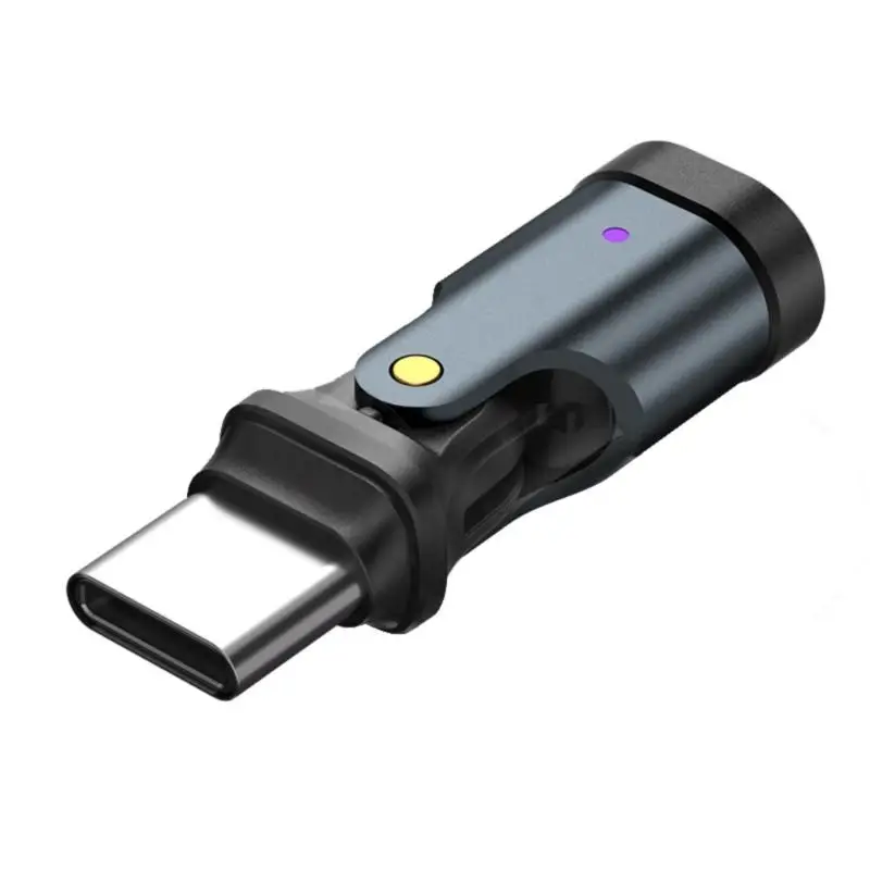 

652F Зарядный адаптер USB C с поворотом на 180°, подача питания 240 Вт для устройств типа C