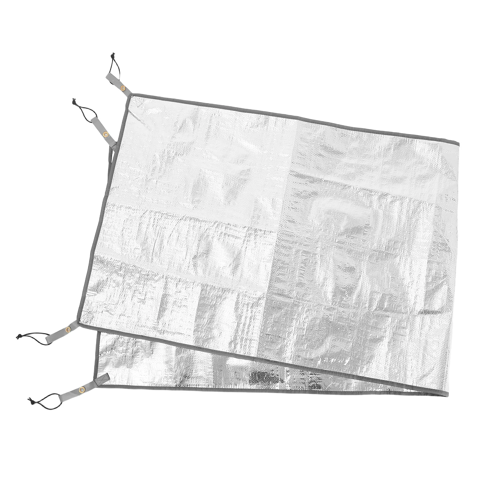 

Picnic Mat Blankets Foil Portable Silver Aluminum Film Hiking Camping Beach Travel