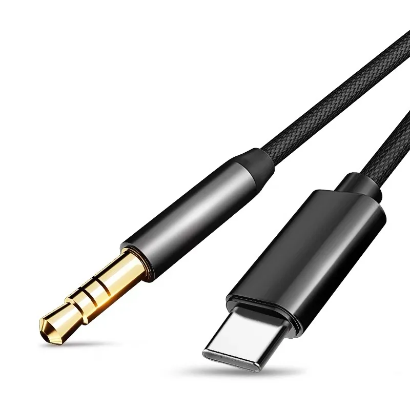 

AUX car audio cable Type C to 3.5MM interface mobile phone connection Type-C cable suitable for Huawei Xiaomi speaker