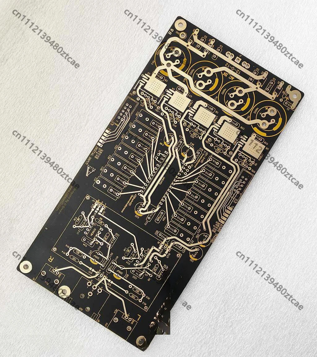 HiFi Audio DAC Decoder Board Gold Plated Trace Second Edition PCB Module DIY Audio Accessory