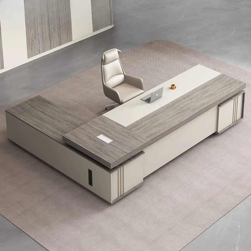 

Современный президентский офисный стол, шкаф, удобство, кроме гладкого офисного стола, винтажная прочная художественная офисная мебель Meja Kantor XYOD