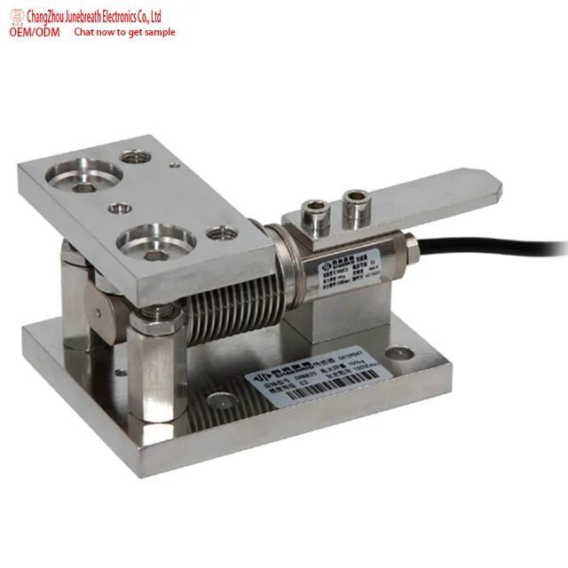 

JUNEBREATH SRW825 Stainless Steel IP68 Waterproof Anti-Tipping Tank Load Cell 20-500kg Weighing Force Measuring Instrument