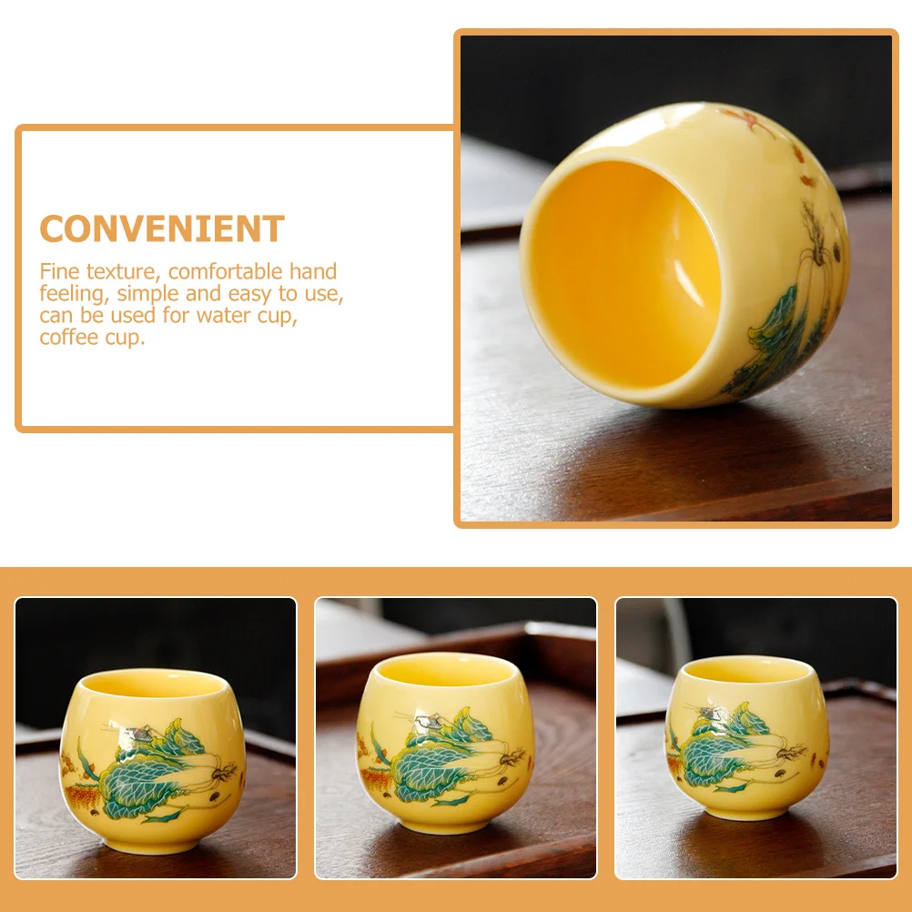

Chinese Porcelain Tea Cup Mini Cups Vintage Traditional Ceramic China Teacups Retro