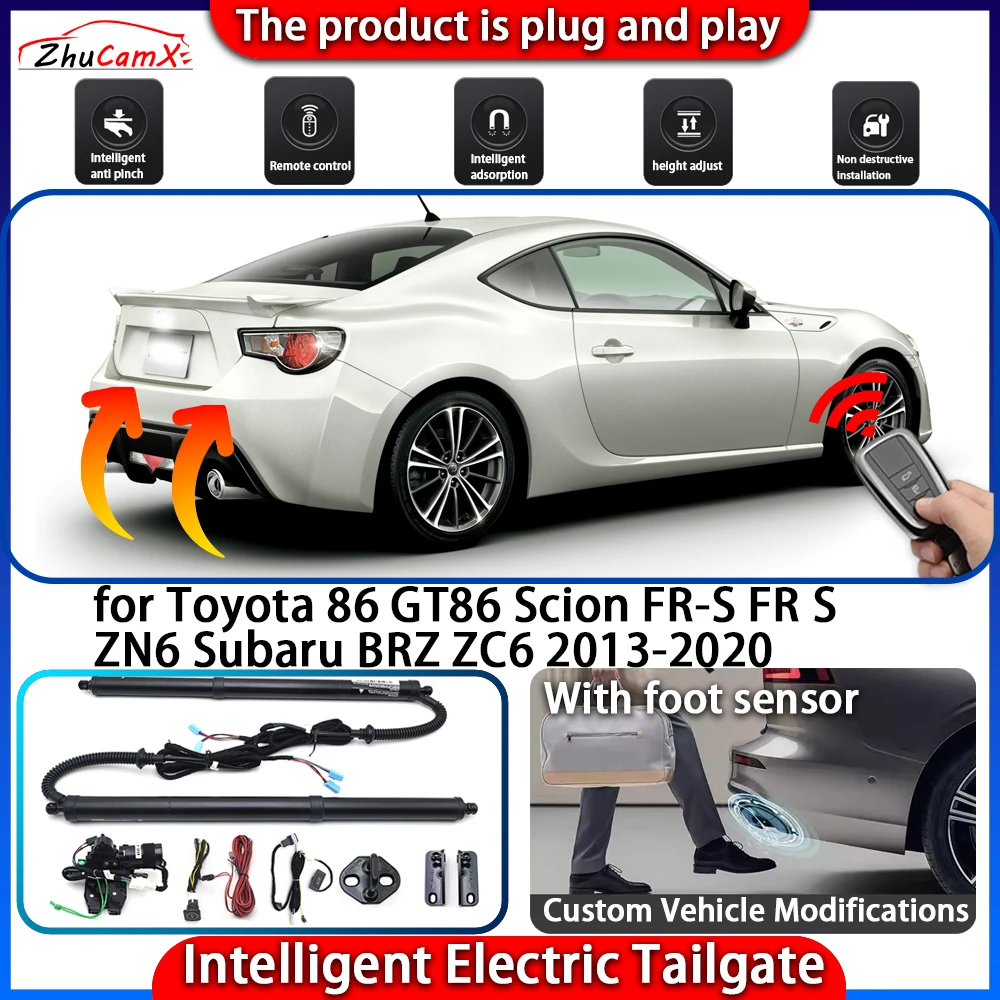 

Smart Powered Tailgate System for Toyota 86 GT86 Scion FR-S FR S ZN6 Subaru BRZ ZC6 2013-2020 Automatic Intelligent Trunk Lift